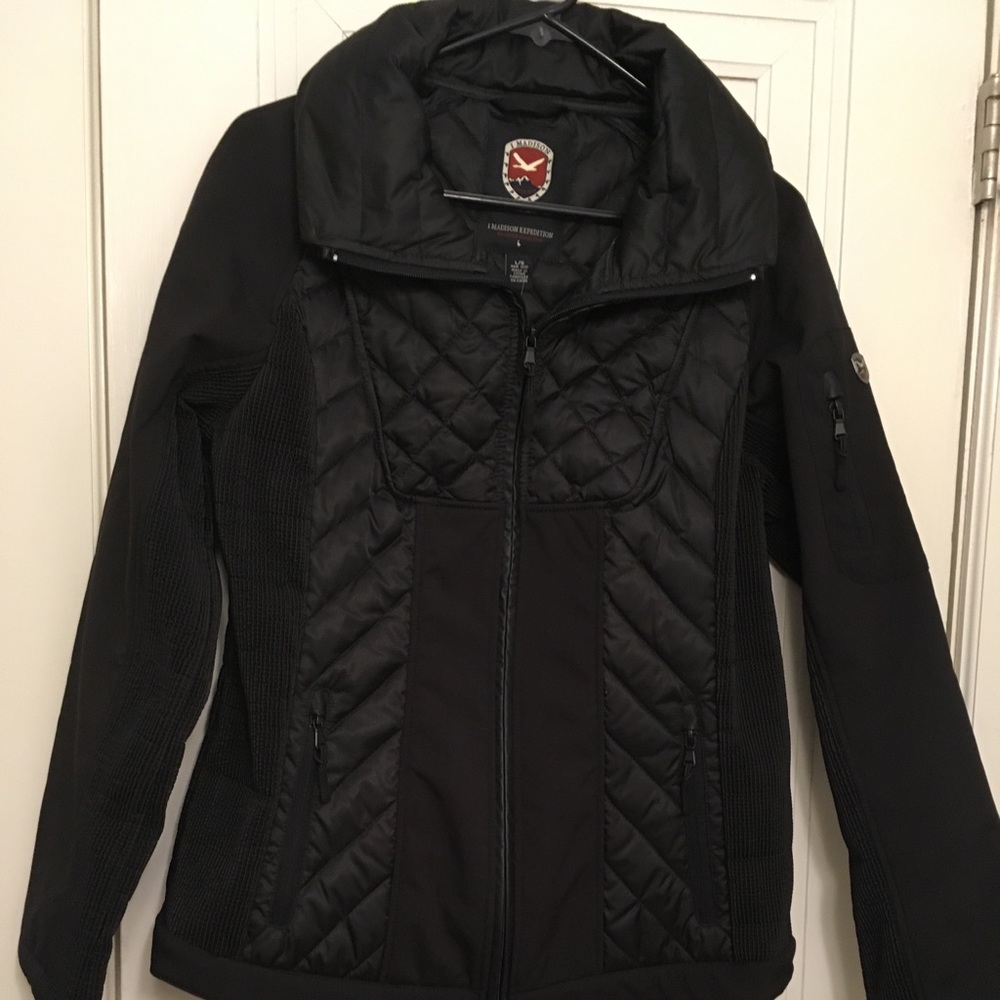 1 Madison Expedition Black Jacket Size L